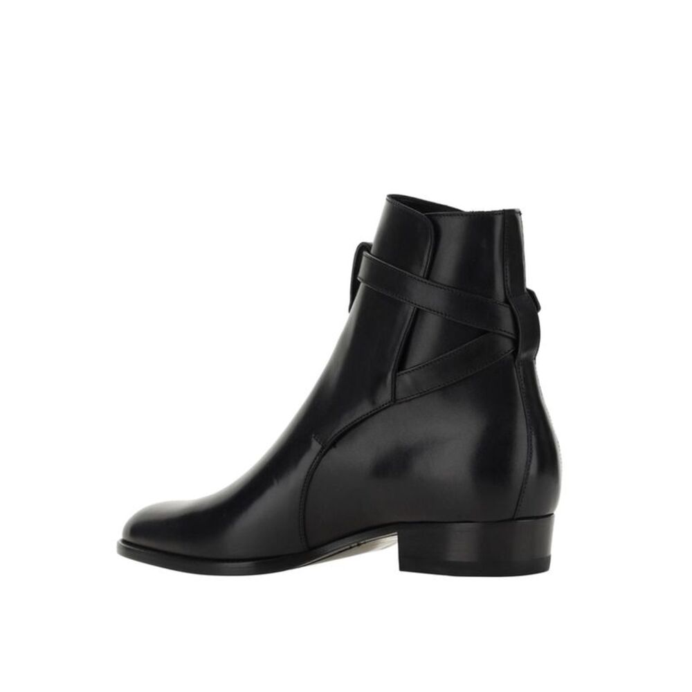 Saint Laurent Wyatt Jodhpur Ankle Boots Men - Picture 3 of 3